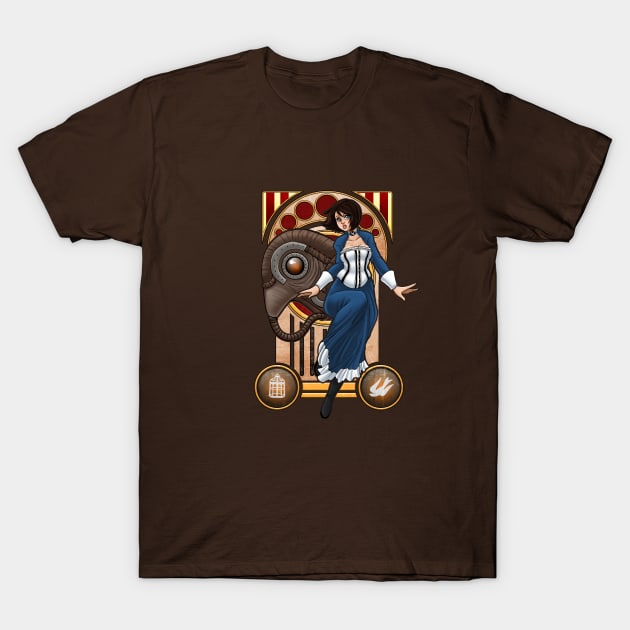 Songbird - Bioshock Infinite T-Shirt by reidavidson